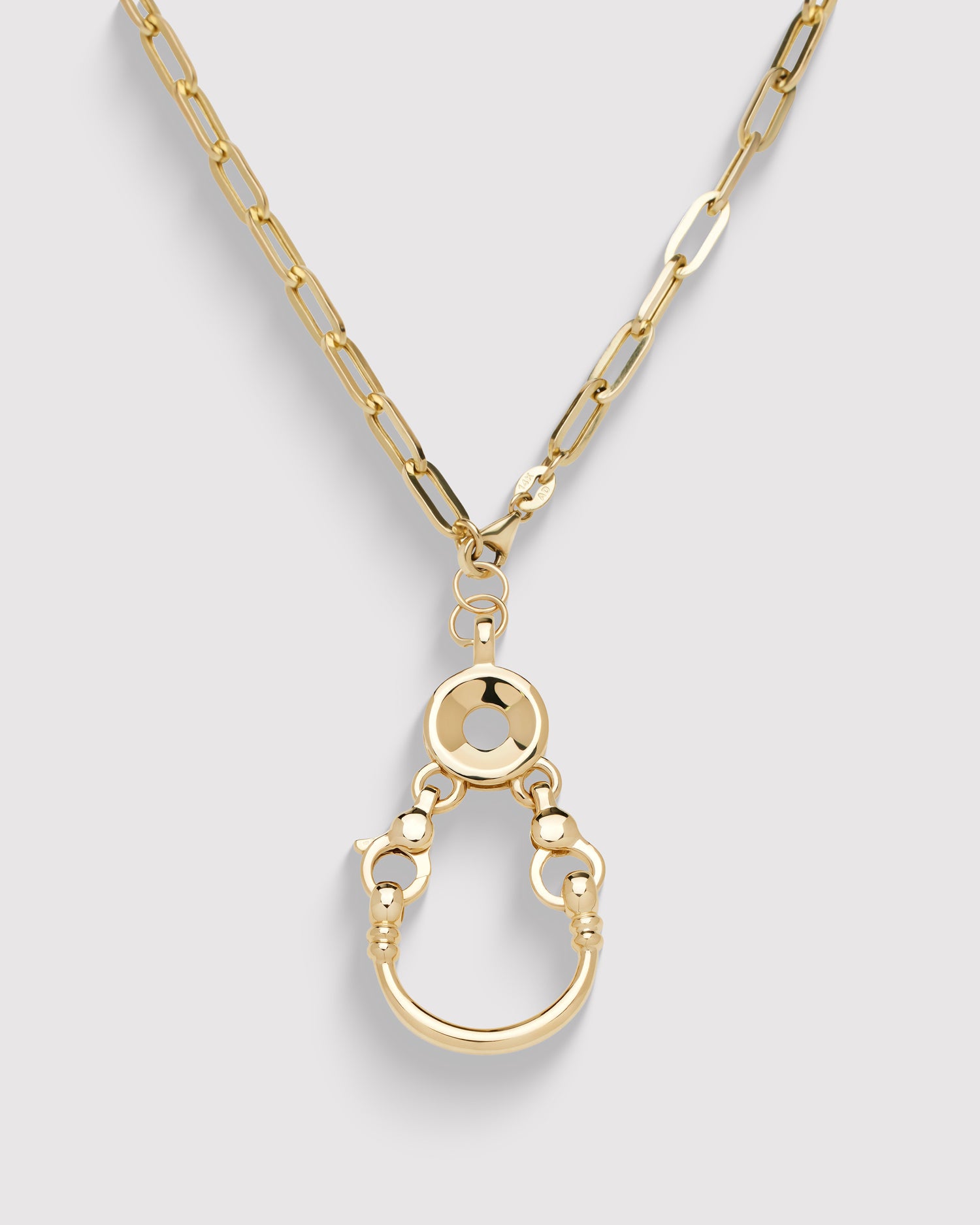Horseshoe Locket - Gold