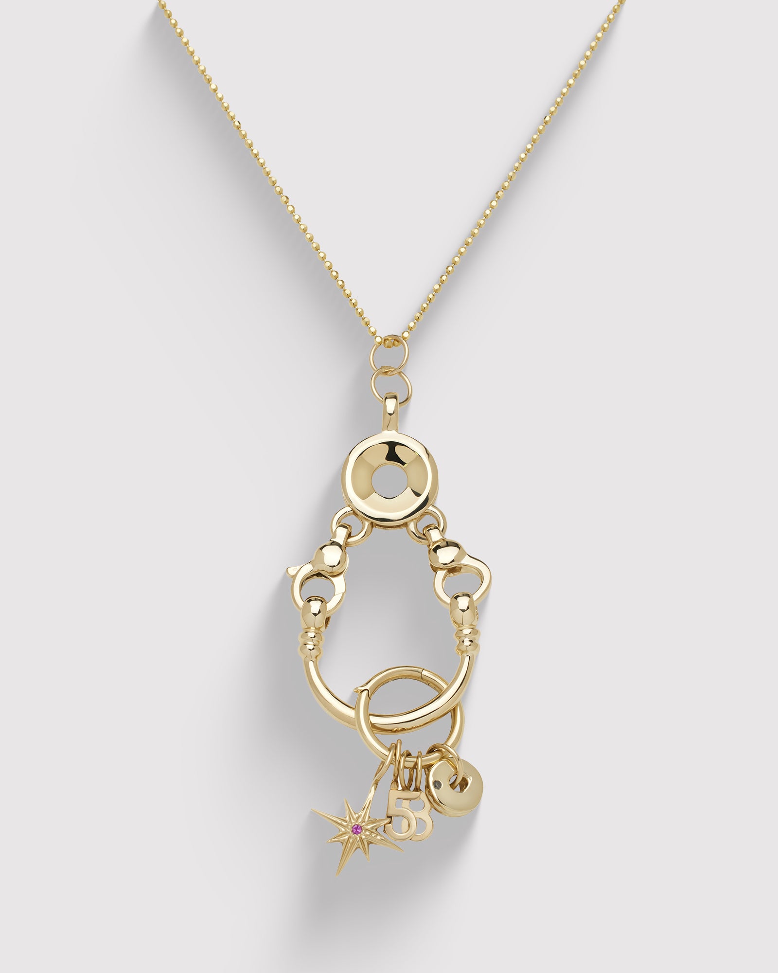 Horseshoe Locket - Gold