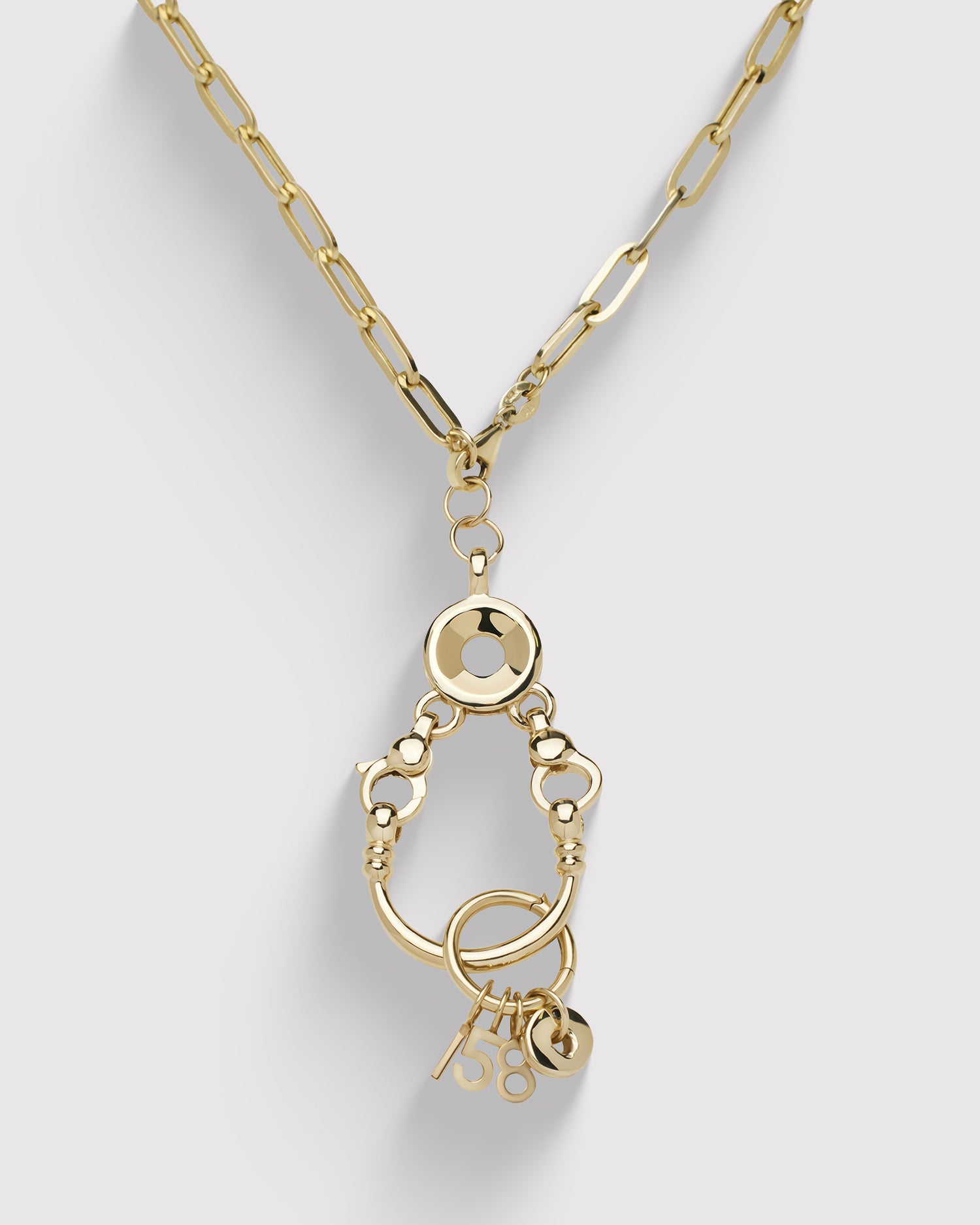 Horseshoe Locket - Gold