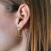 Square Flat Hoop - 14K Gold Filled
