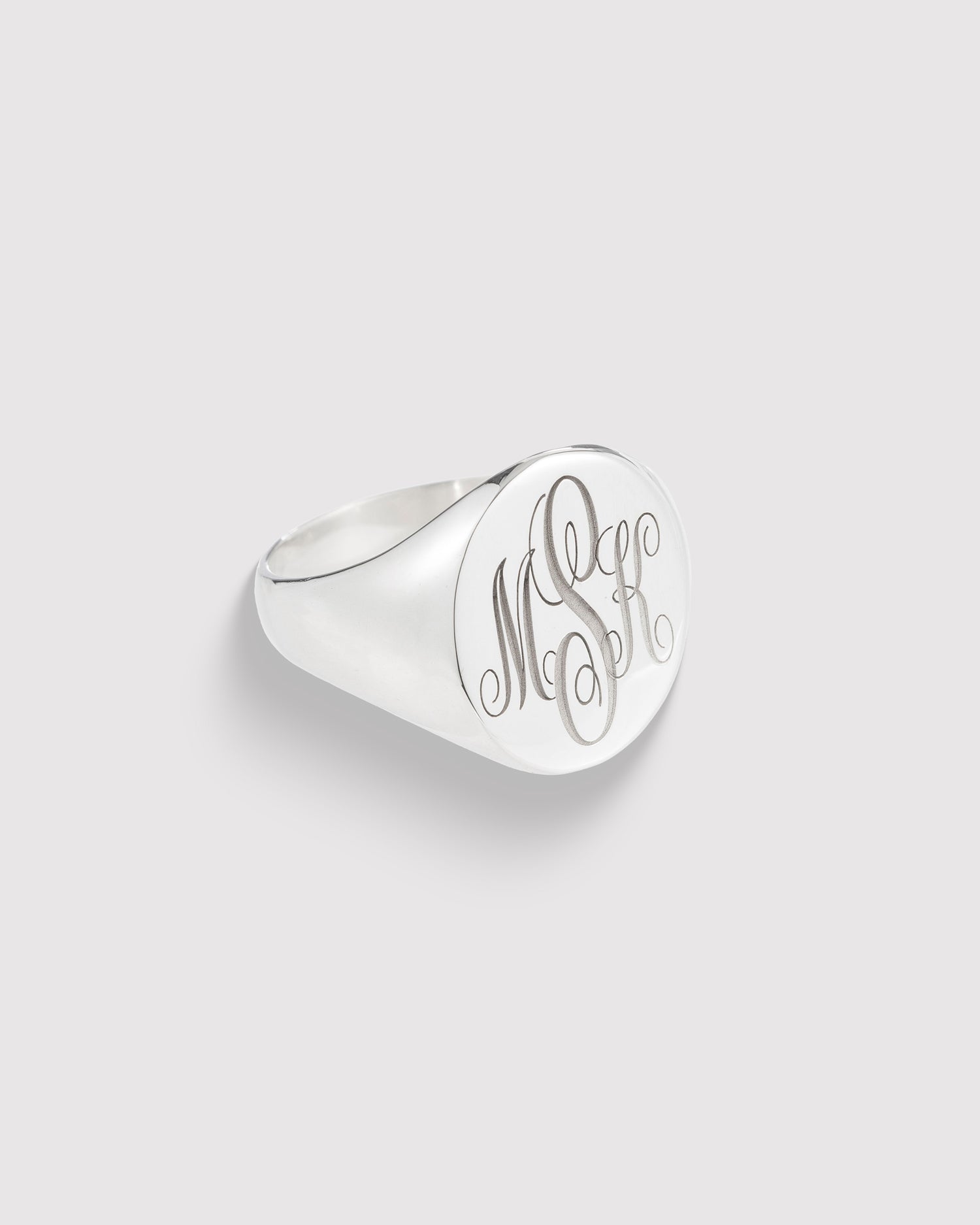 J Ring - Sterling Silver