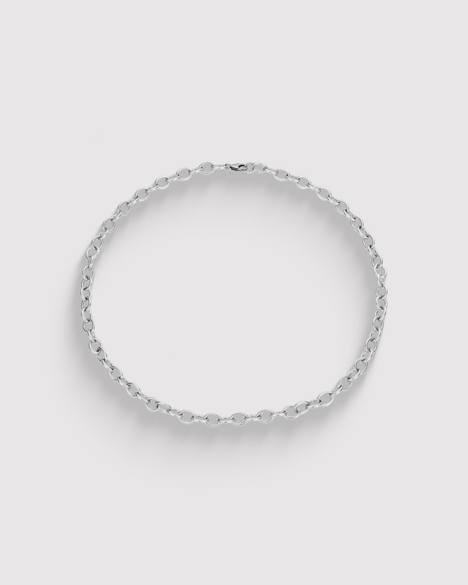 Link Chain Choker - Sterling Silver