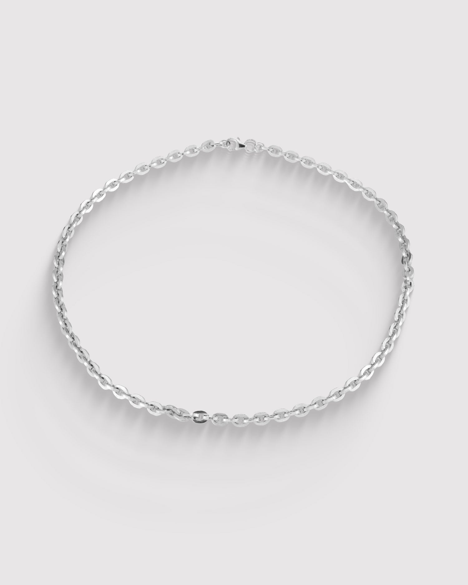 Milan Chain Choker - Sterling Silver