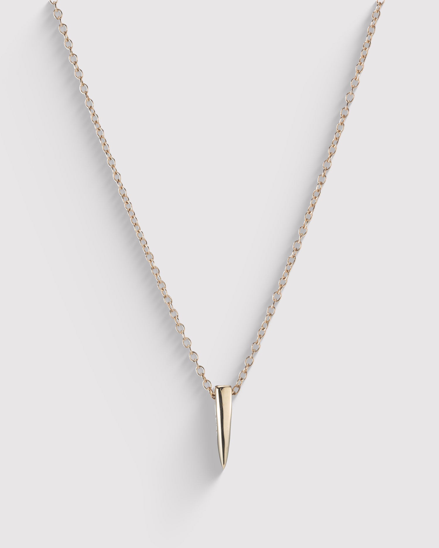 Mini Horn Necklace - Gold