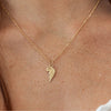 Angel Wing Pendant - Gold
