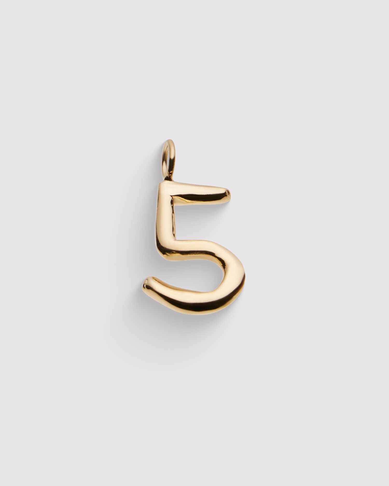 Raw Numeral 5 - Gold