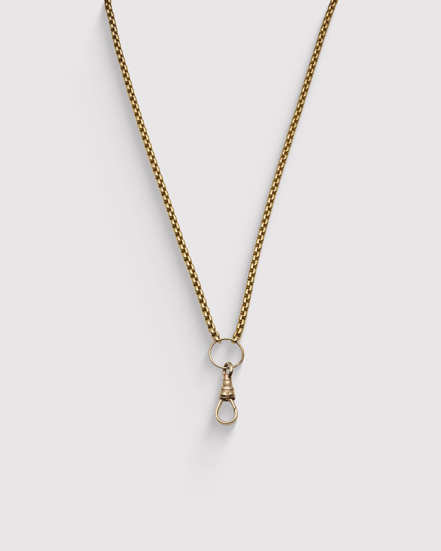 PENDANT HOLDER NECKLACE - 14K GOLD FILLED