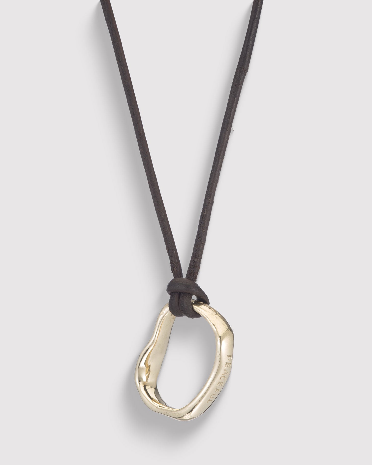 Raw Journey Necklace - Gold