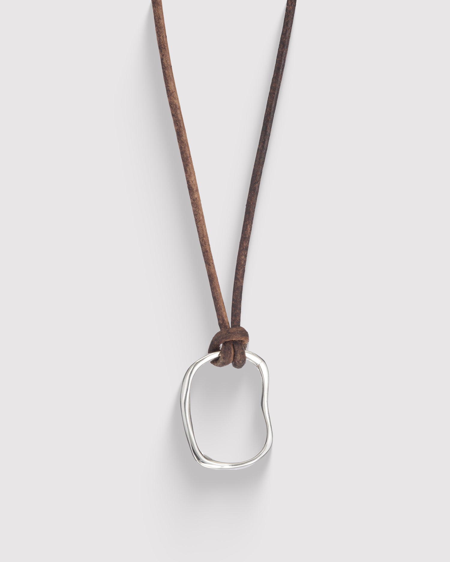 Raw Journey Necklace - Sterling Silver