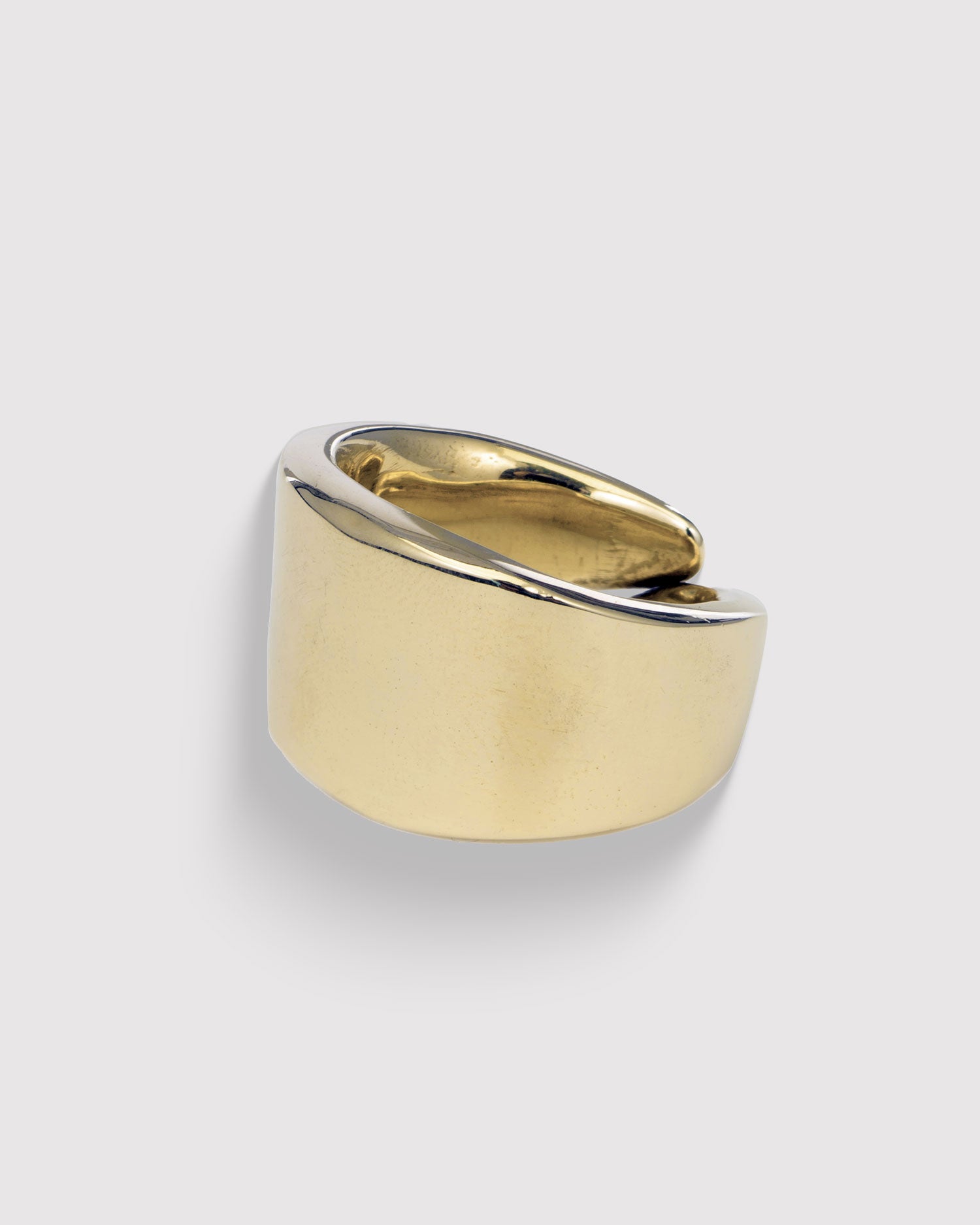 Raw Leaf Ring - 14K Gold Plated