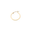 Round Flat Hoop - 14K Gold Filled