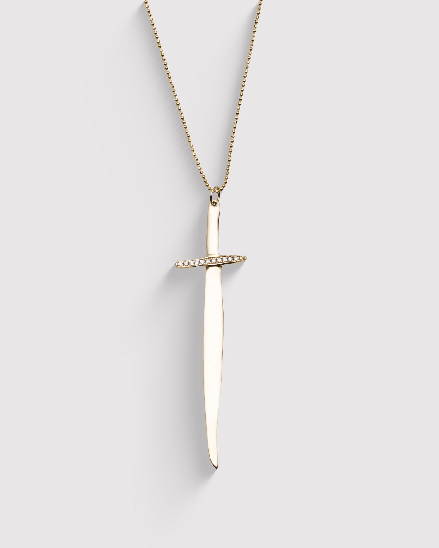 Raw Sword Necklace