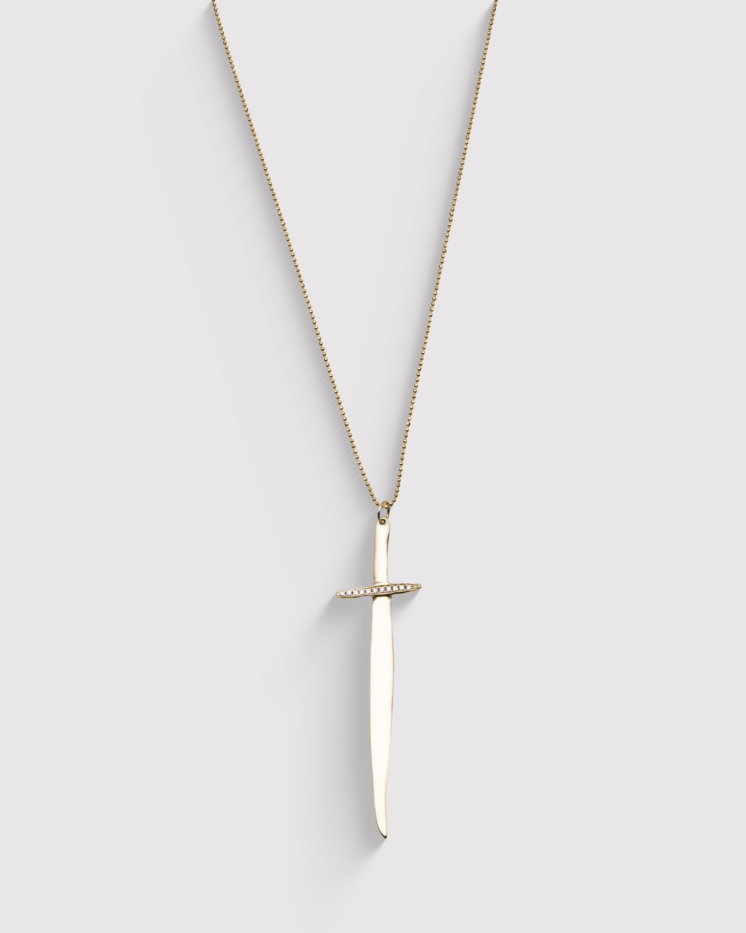 Raw Sword Necklace