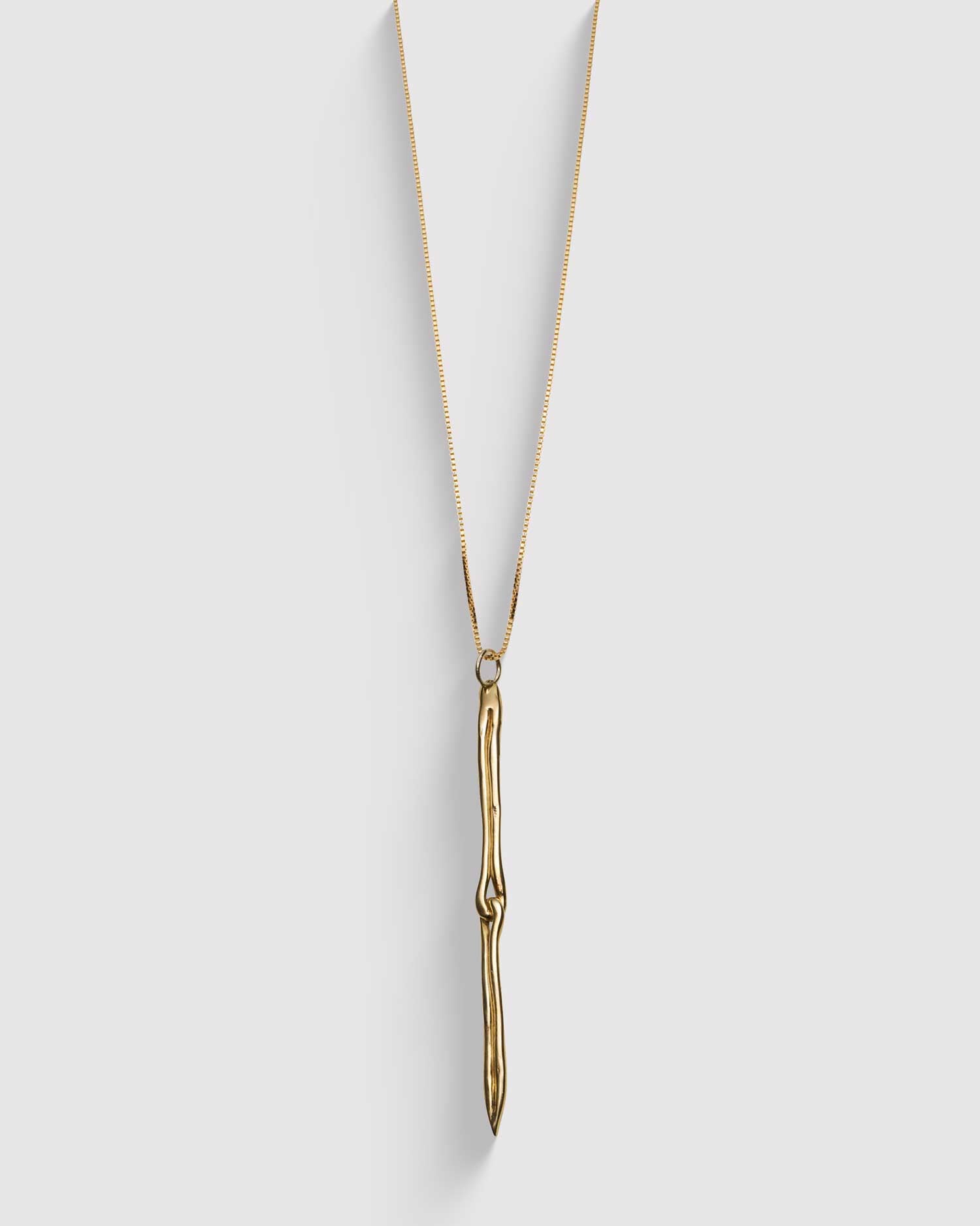 Raw Love Knot Necklace