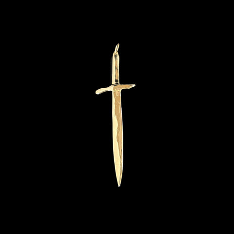 primary image of Raw Sword Pendant - 14K Gold Plated