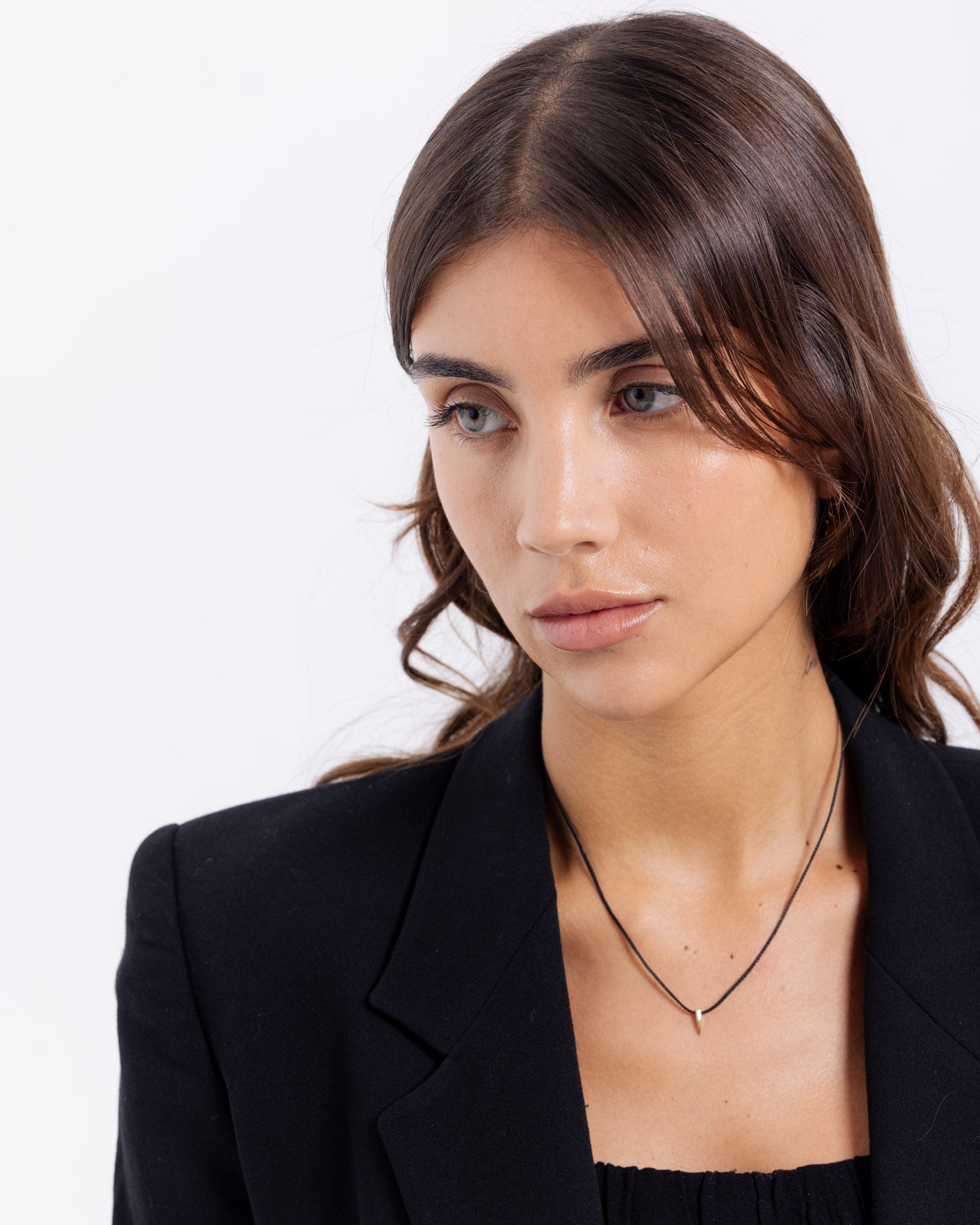 Mini Horn Necklace - Gold