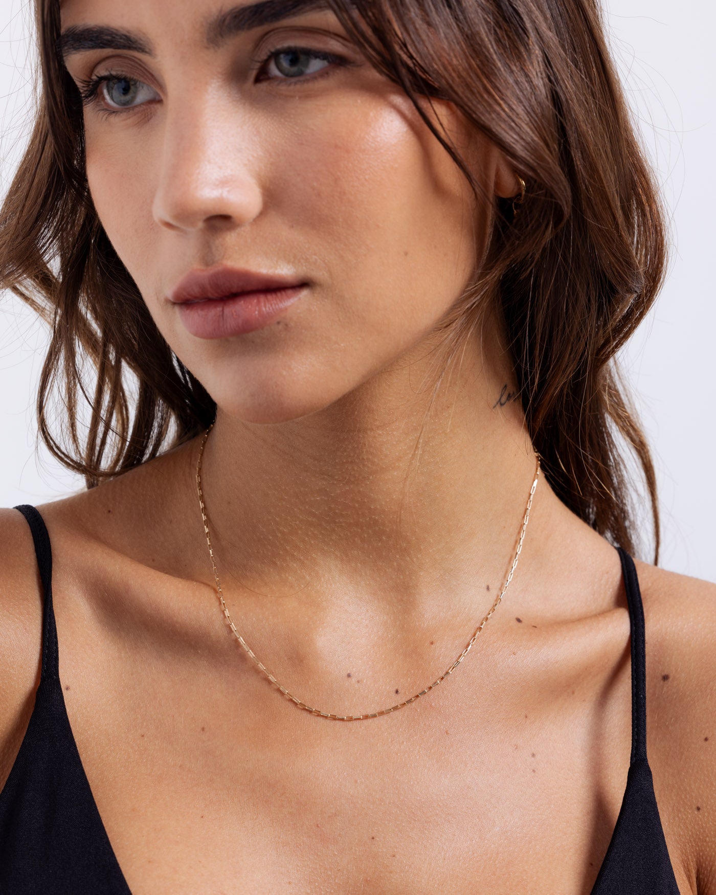 Mini Fine Sparkle Necklace- GOLD