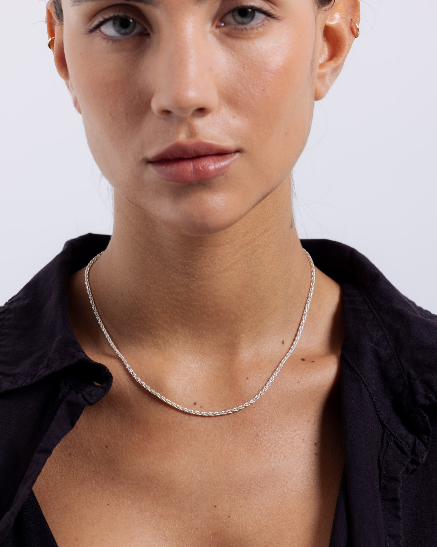 Siena Chain Choker - Sterling Silver