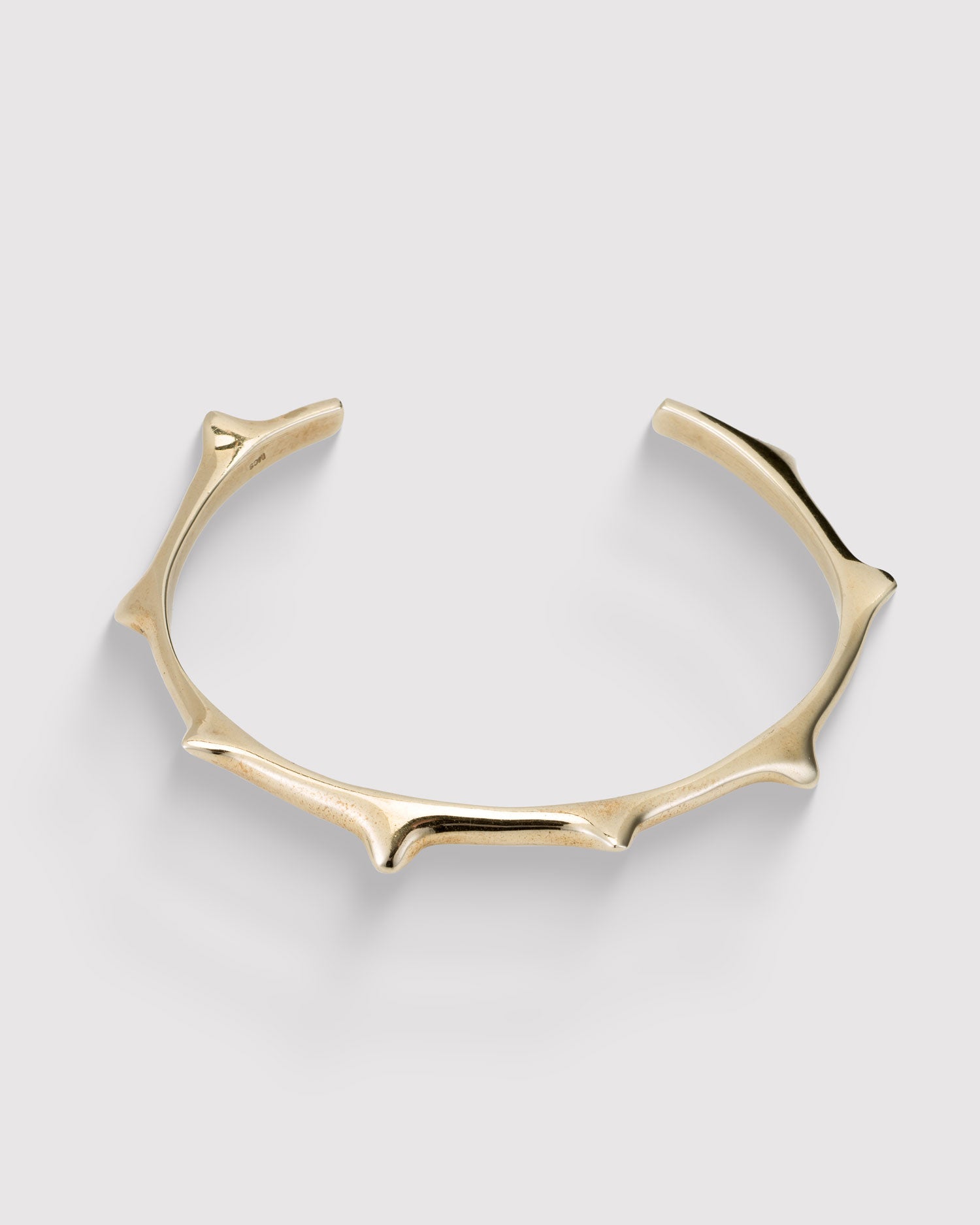 Spiky Bracelet - 14K Gold Plated Brass