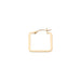 Square Flat Hoop - 14K Gold Filled