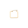 Square Flat Hoop - 14K Gold Filled
