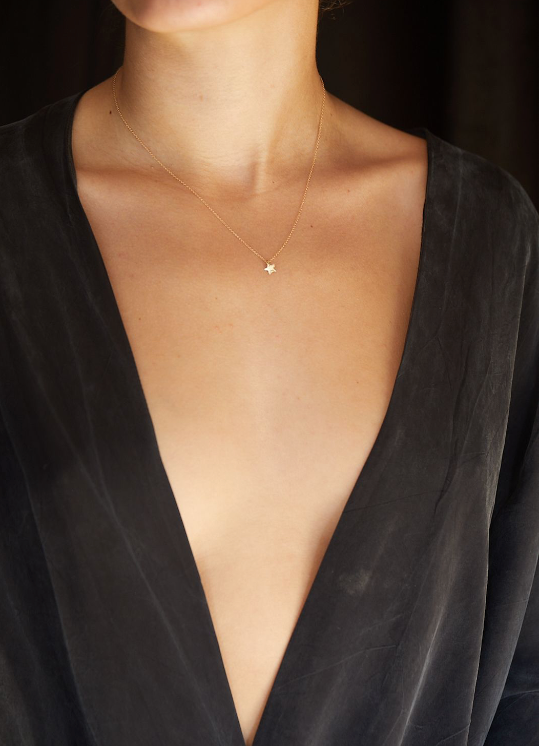 Little Star Necklace - Gold