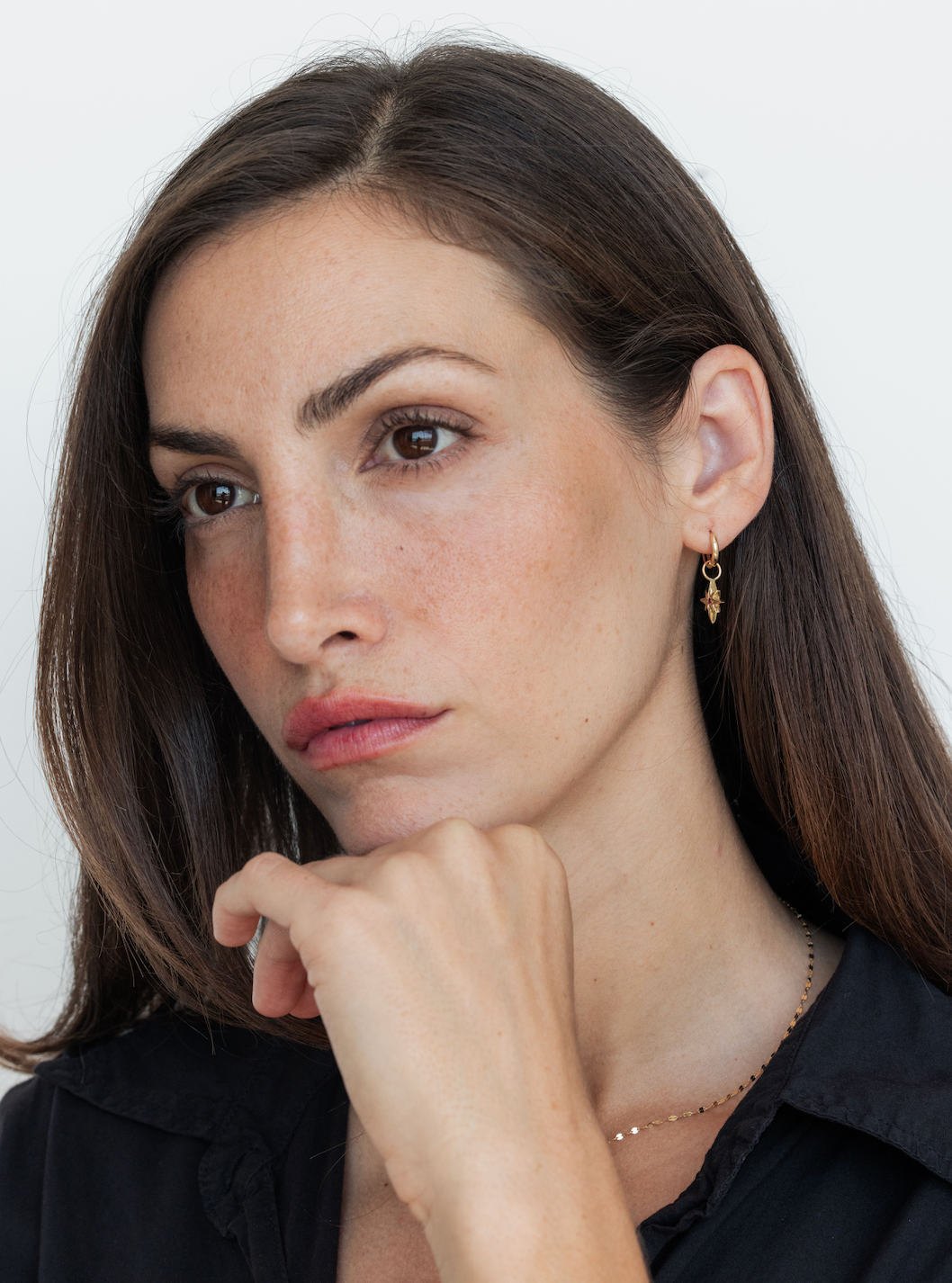 Mini Disc Necklace - Gold