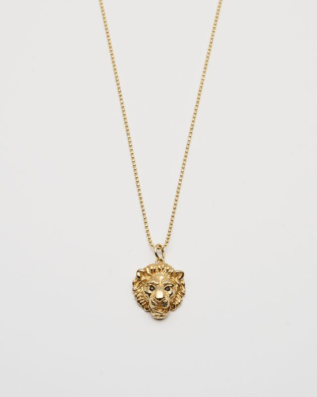 Lion Necklace - Gold