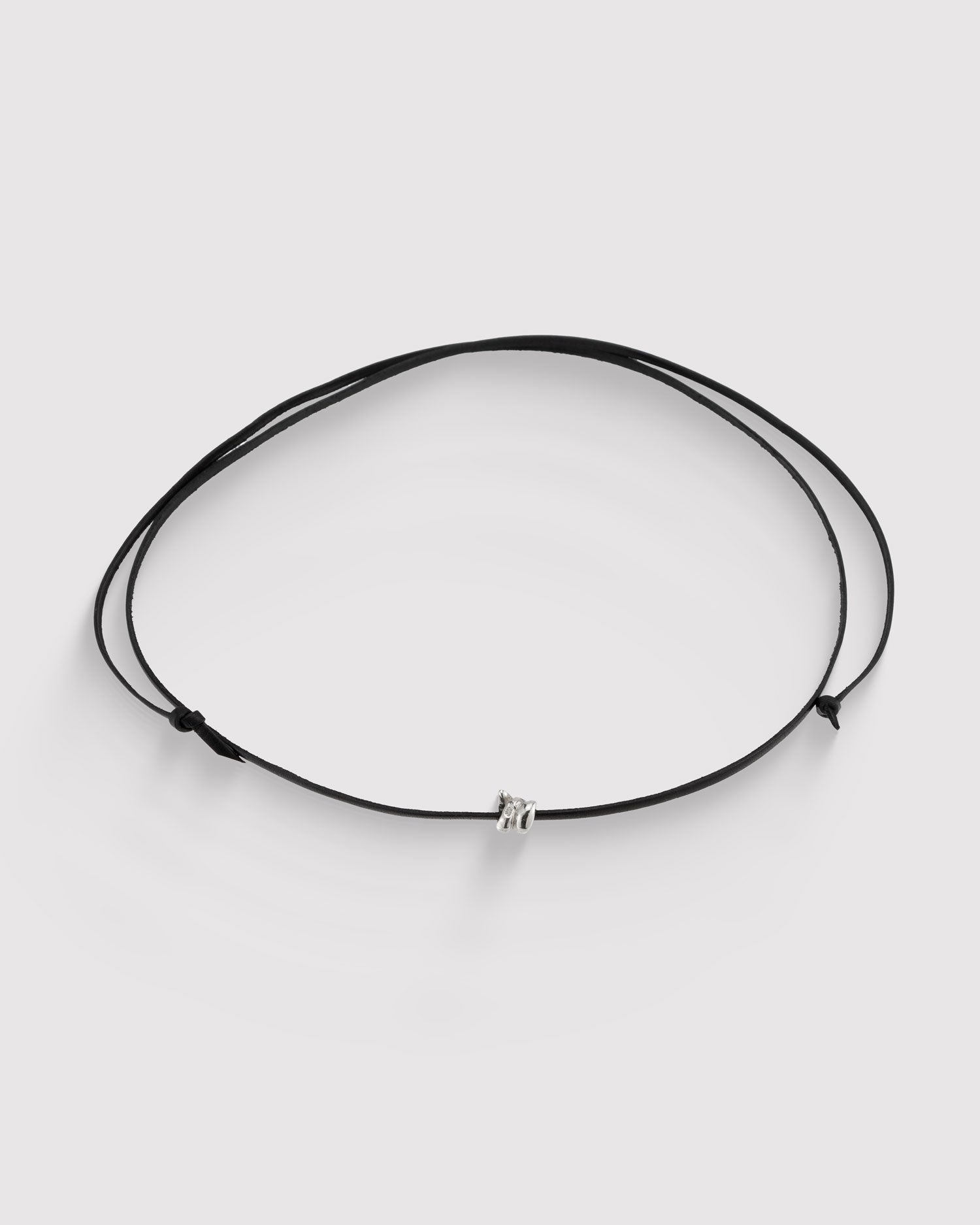 Warrior Bead Choker - Sterling Silver