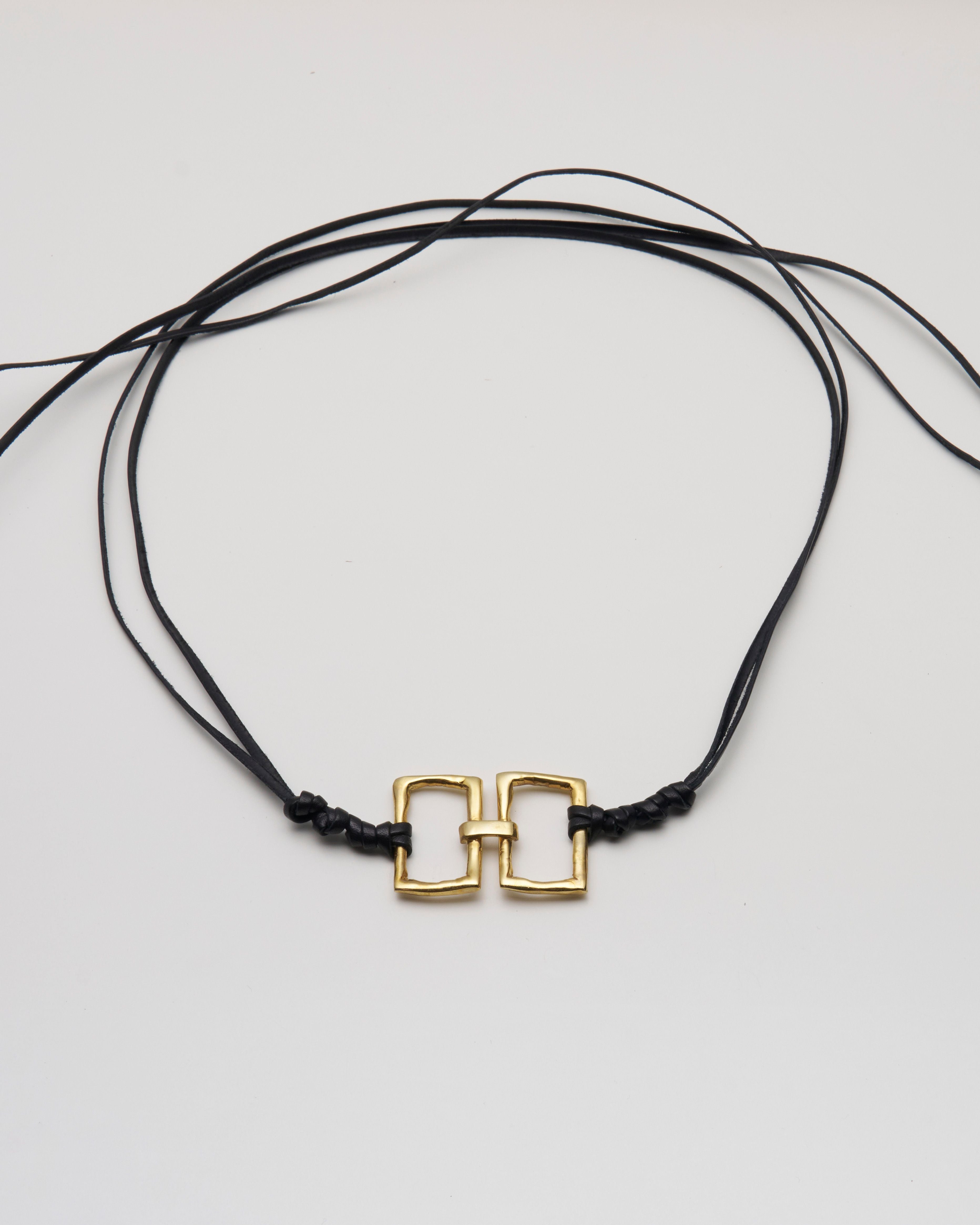 SCULPTED RECTANGLE BELT