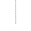 Red Enamel Lariat - 14K Gold Filled