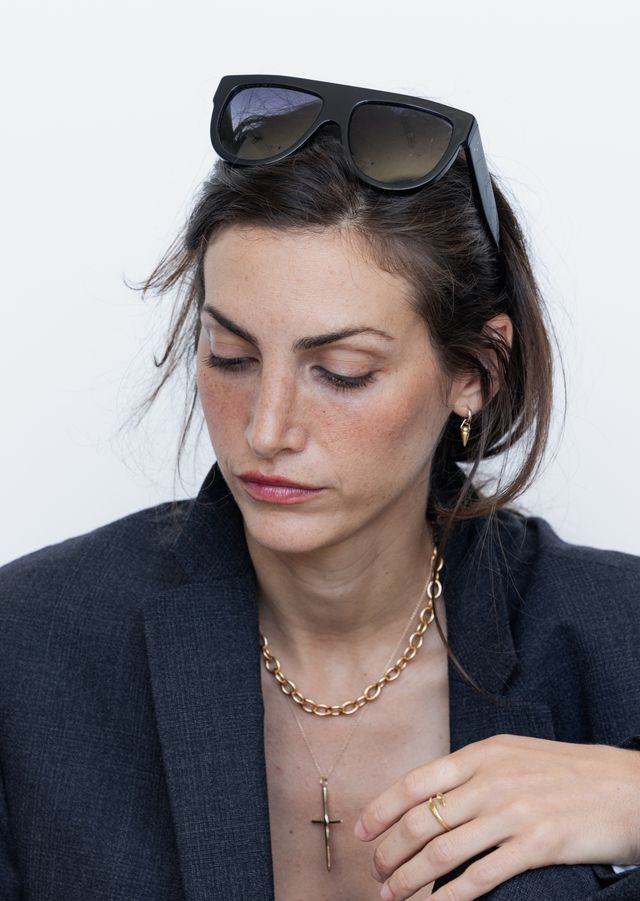 Spike Hoop Earrings - Gold