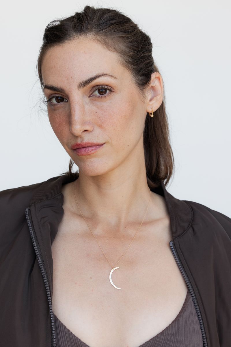 Moon Necklace - Gold
