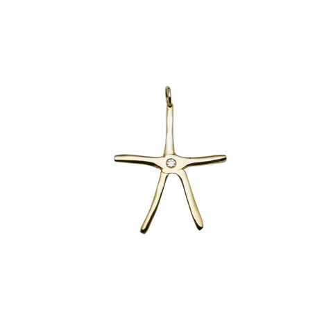 primary image of Diamond Five Pointed Star Pendant