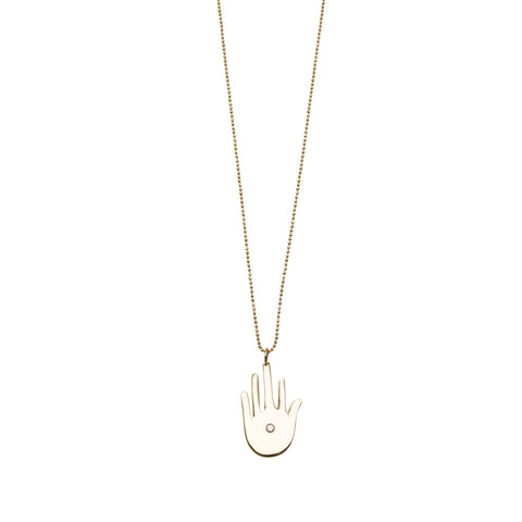 alternate image of Raw Hand Pendant