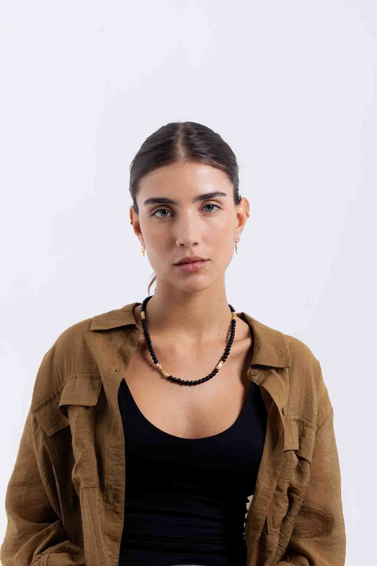 Black Agate Choker