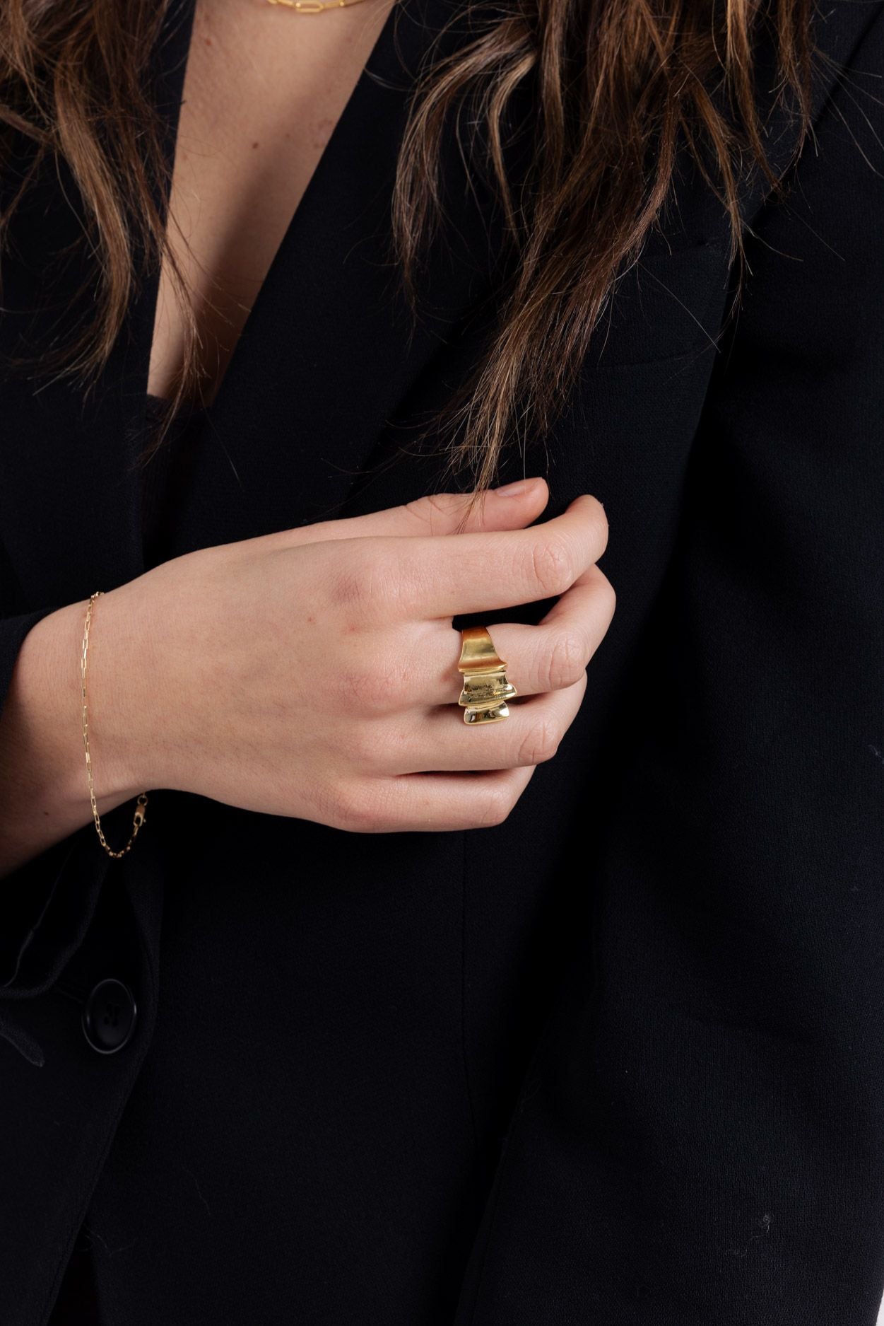 Mini Fine Sparkle Bracelet -GOLD