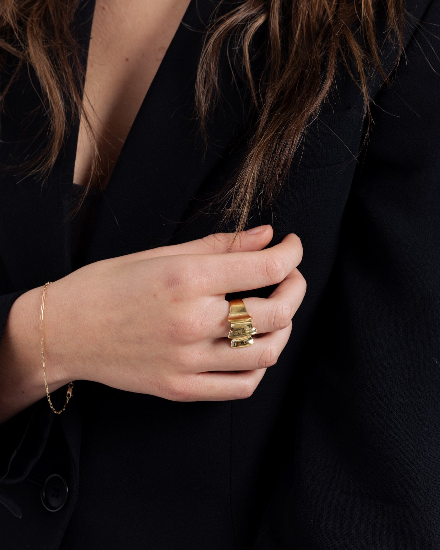 Mini Fine Sparkle Bracelet -GOLD