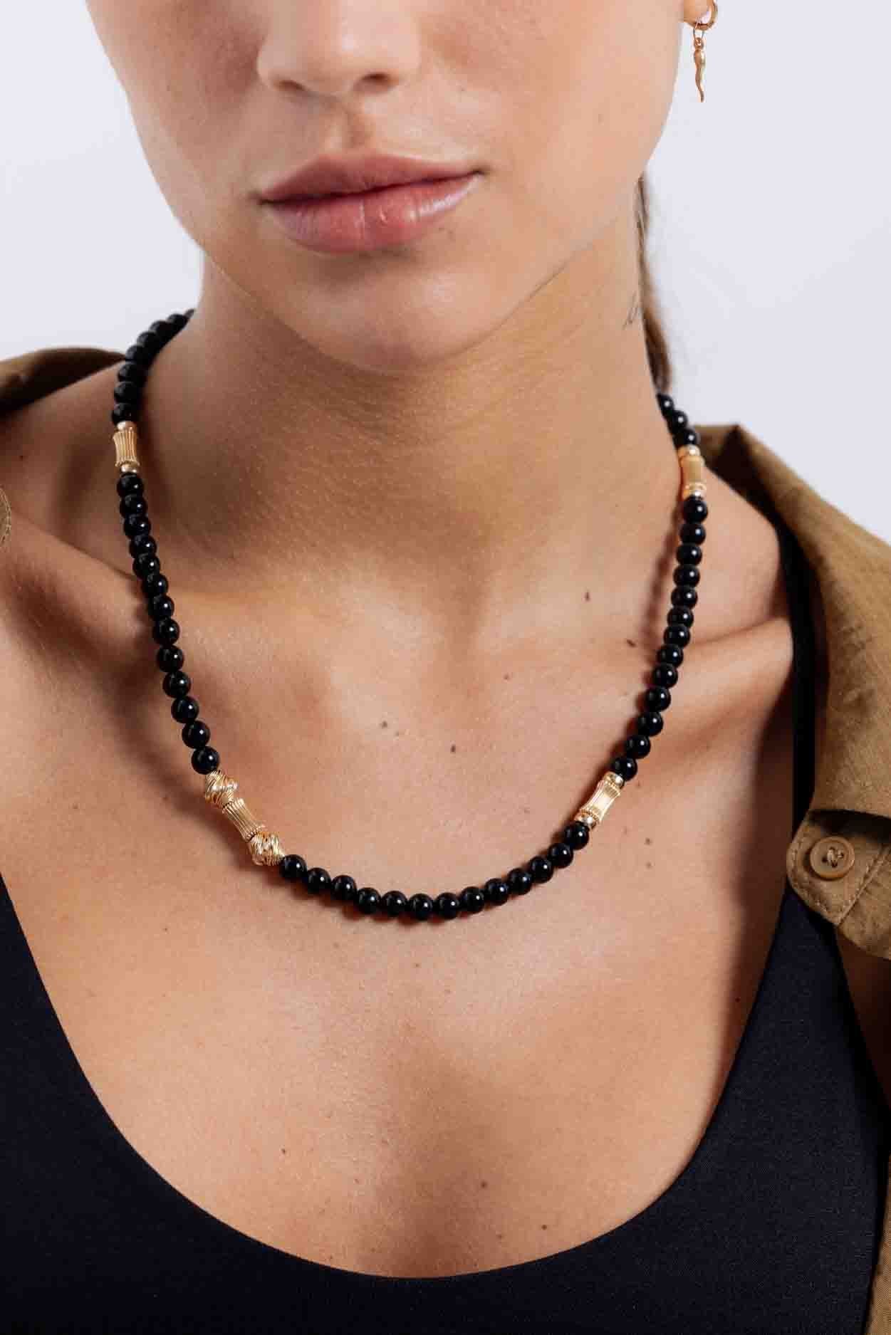 Black Agate Choker