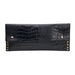Embossed XL Clutch - Black