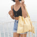 Fringe Tote - Gold Metallic