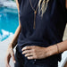 Raw Double Bar Ring - Gold