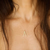 Raw Letter A - Gold