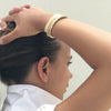 Raw Thin Cuff - Gold