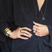 Raw Flat Cuff - 14K Gold Plated