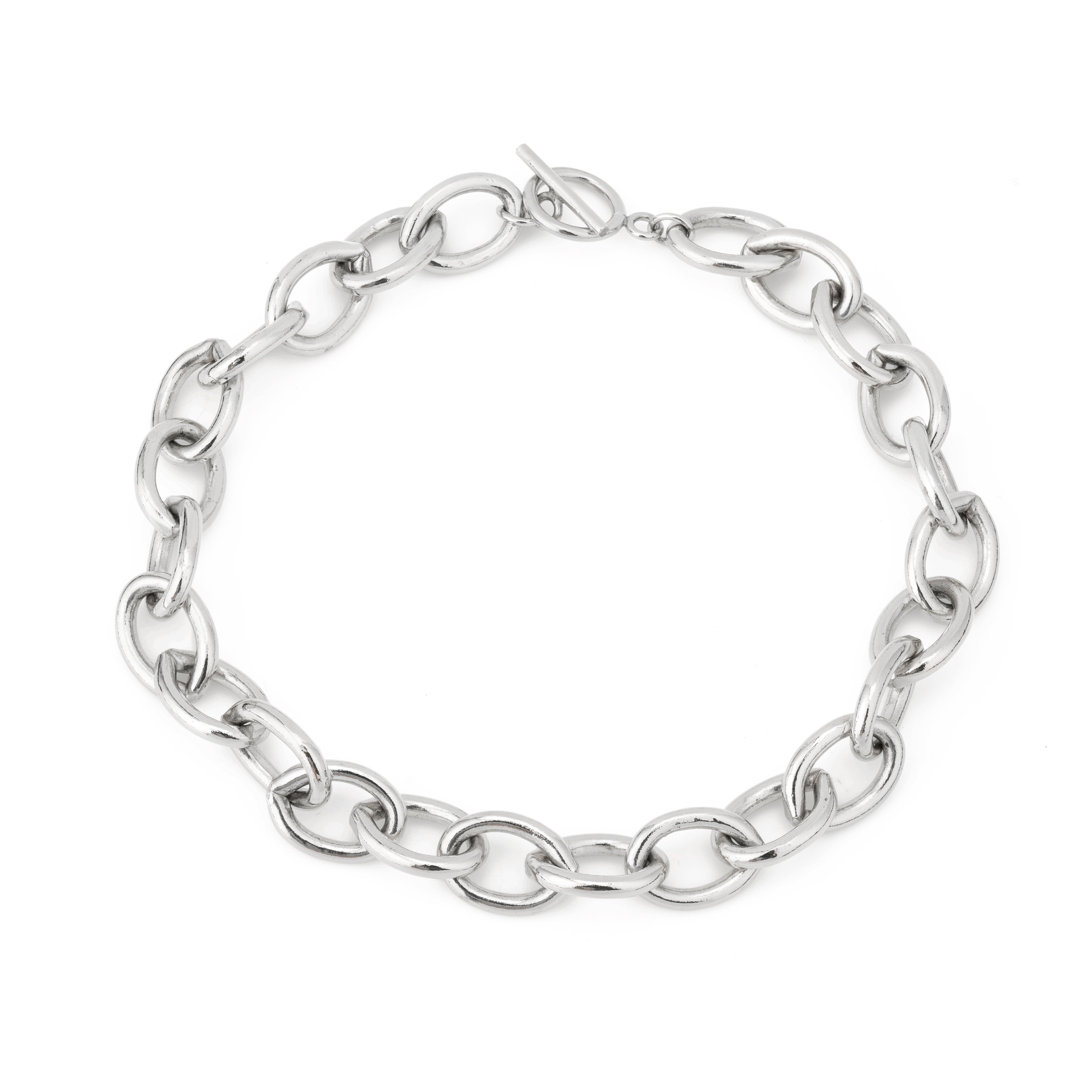 Chunky Chain Bracelet - Sterling Silver | Mara Scalise