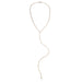 Dew Micro Rectangle Chain Necklace - 14K Gold Filled