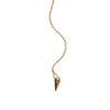 Spike Dew Necklace with Diamonds - Gold