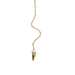 Spike Dew Necklace with Diamonds - Gold