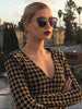 Hailey Baldwin in Disc Chain Choker